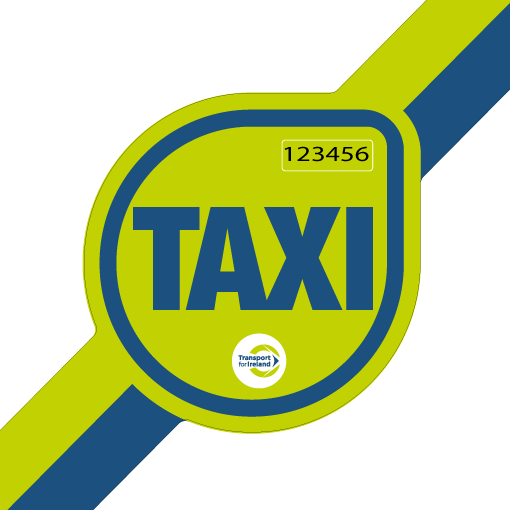 approved taxi door stickers