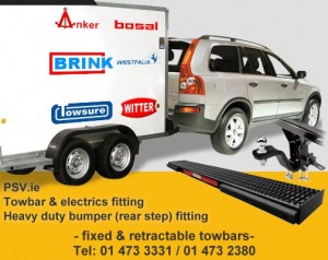 fixed and retractable towbar and rear step fitting services
