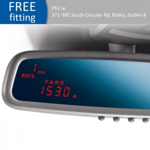 Mirror taxi meter Hale SPT-02