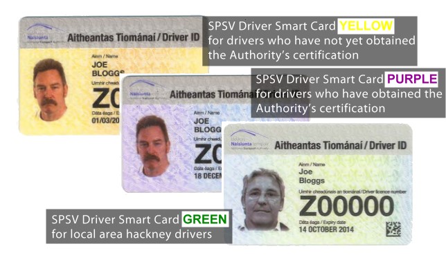 SPSV Driver Smart Card