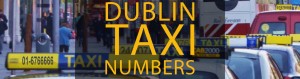 Dublin taxi numbers