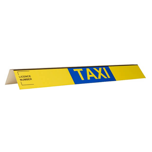 taxi roofsign panel for roofsign 3