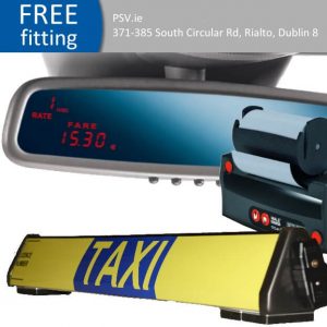 hale mirror taximeter, printer , roofsign bundle