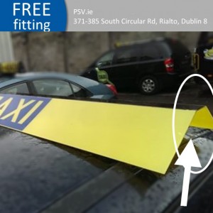 wrap-around roofsign panel