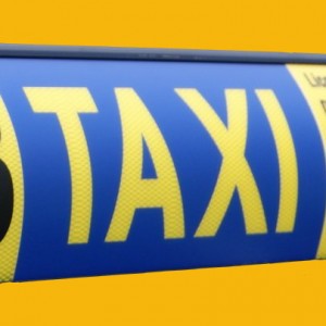 taxi roof signs
