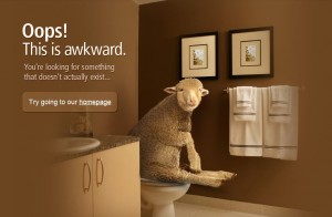 404 page