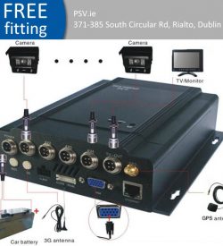 Mobile CCTV DVR 3G Surveillance System with WIFI and GPS