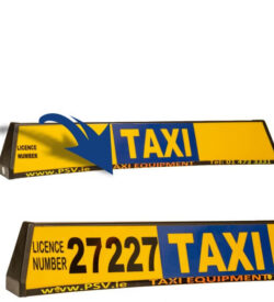 roofsign panel for taxi roofsign 2