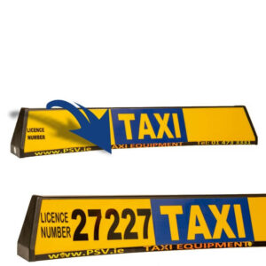 roofsign panel for taxi roofsign 2
