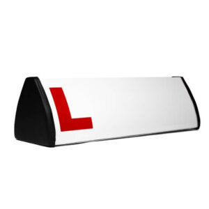 driving school roofsign